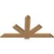 Ekena Millwork Kennewick Timber Gable Bracket, Western Red Cedar, 60"W x 32"H x 1 1/2"D x 5 1/2"F, 13/12 Pitch GBW060X32X0206KEN00SWR - alternate 2